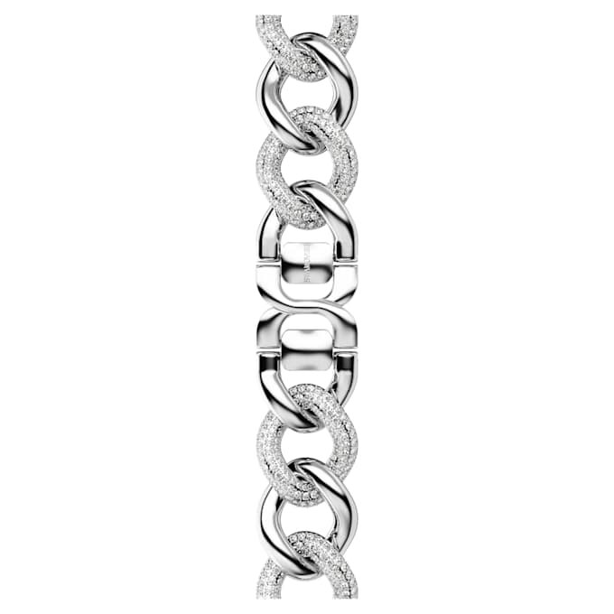 Bracelet à maillons pour Apple Watch® 40 mm et 41 mm, couleur argentée, acier inoxydable Bracelet à maillons pour Apple Watch® 40 mm et 41 mm, couleur argentée, acier inoxydable