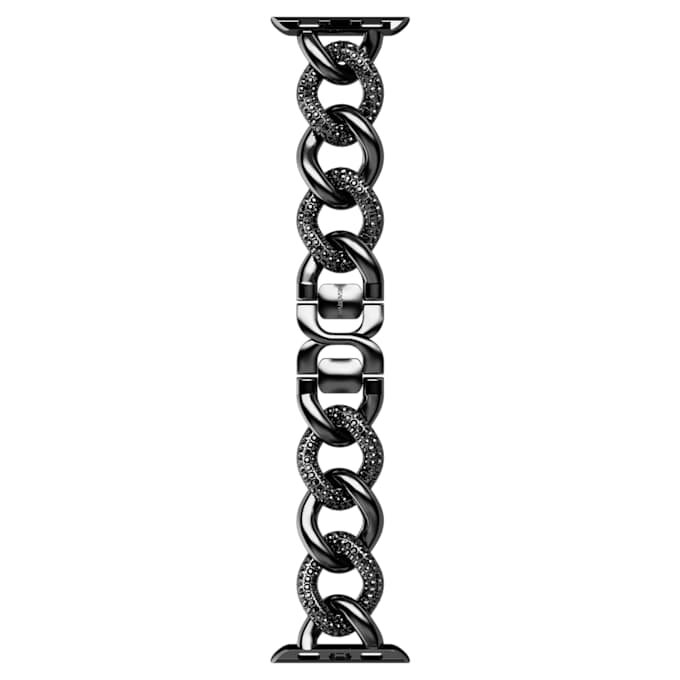 Bracelet à maillons pour Apple Watch® 40 mm et 41 mm, noir, finition noire Bracelet à maillons pour Apple Watch® 40 mm et 41 mm, noir, finition noire