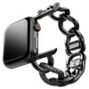 Bracelet à maillons pour Apple Watch® 40 mm et 41 mm, noir, finition noire Bracelet à maillons pour Apple Watch® 40 mm et 41 mm, noir, finition noire