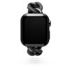 Bracelet à maillons pour Apple Watch® 40 mm et 41 mm, noir, finition noire Bracelet à maillons pour Apple Watch® 40 mm et 41 mm, noir, finition noire