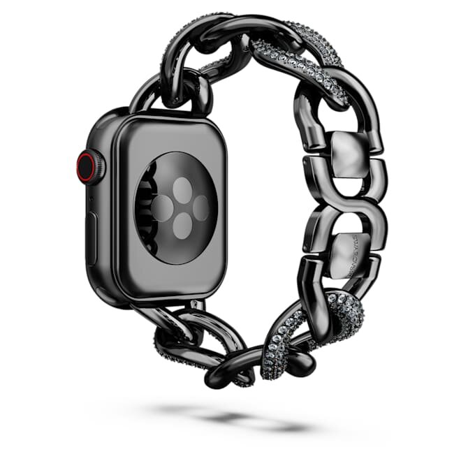 Bracelet à maillons pour Apple Watch® 40 mm et 41 mm, noir, finition noire Bracelet à maillons pour Apple Watch® 40 mm et 41 mm, noir, finition noire