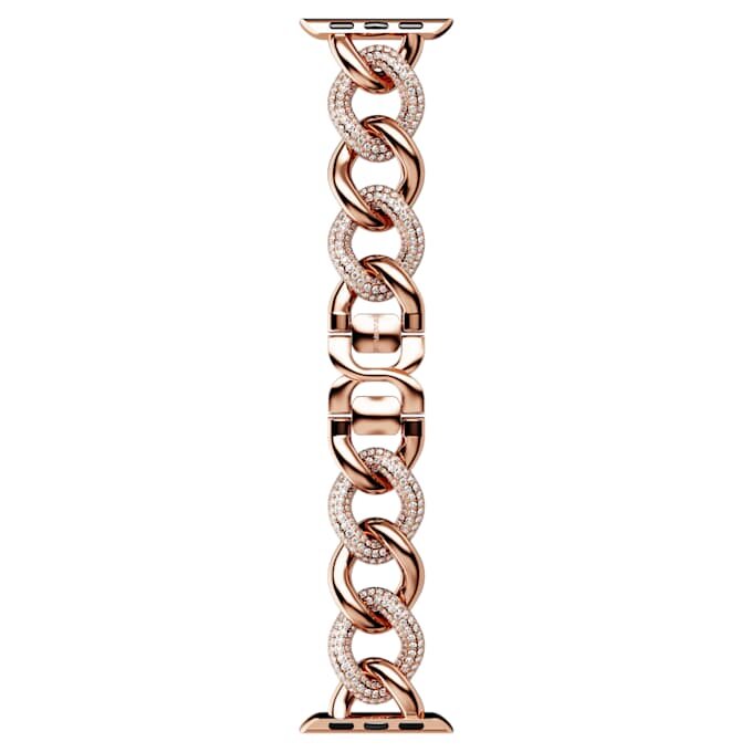 Bracelet à maillons pour Apple Watch® 40 mm et 41 mm, teinte or rose, finition or rose Bracelet à maillons pour Apple Watch® 40 mm et 41 mm, teinte or rose, finition or rose
