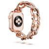 Bracelet à maillons pour Apple Watch® 40 mm et 41 mm, teinte or rose, finition or rose Bracelet à maillons pour Apple Watch® 40 mm et 41 mm, teinte or rose, finition or rose