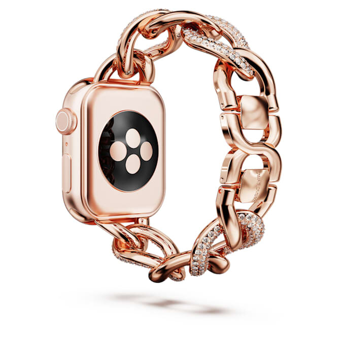 Bracelet à maillons pour Apple Watch® 40 mm et 41 mm, teinte or rose, finition or rose Bracelet à maillons pour Apple Watch® 40 mm et 41 mm, teinte or rose, finition or rose