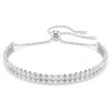 Bracelet Matrix à taille ronde, blanc, plaqué rhodium Bracelet Matrix à taille ronde, blanc, plaqué rhodium
