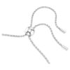 Bracelet Matrix à taille ronde, blanc, plaqué rhodium Bracelet Matrix à taille ronde, blanc, plaqué rhodium