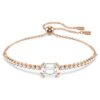 Bracelet Matrix à tailles variées, blanc, plaqué or rose Bracelet Matrix à tailles variées, blanc, plaqué or rose