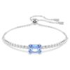 Bracelet Matrix à tailles variées, bleu, plaqué rhodium Bracelet Matrix à tailles variées, bleu, plaqué rhodium