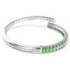Bracelet Matrix à tailles variées, vert, plaqué rhodium Bracelet Matrix à tailles variées, vert, plaqué rhodium