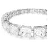 Bracelet Matrix Tennis blanc, plaqué rhodium Bracelet Matrix Tennis blanc, plaqué rhodium