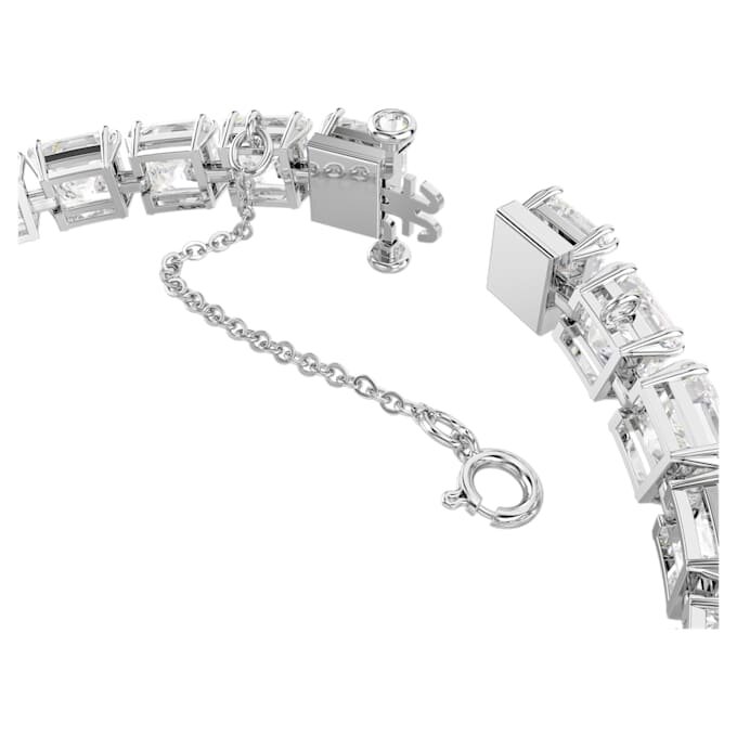 Bracelet Matrix Tennis blanc, plaqué rhodium Bracelet Matrix Tennis blanc, plaqué rhodium