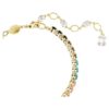 Bracelet Matrix Tennis, taille ronde, multicolore, plaqué or Bracelet Matrix Tennis, taille ronde, multicolore, plaqué or