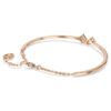 Bracelet Mesmera à tailles variées, blanc, plaqué or rose Bracelet Mesmera à tailles variées, blanc, plaqué or rose