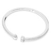 Bracelet Mesmera à tailles variées, blanc, plaqué rhodium Bracelet Mesmera à tailles variées, blanc, plaqué rhodium