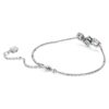 Bracelet Mesmera à tailles variées, vert, plaqué rhodium Bracelet Mesmera à tailles variées, vert, plaqué rhodium