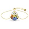 Bracelet Minions Bob pavé, multicolore, plaqué or Bracelet Minions Bob pavé, multicolore, plaqué or