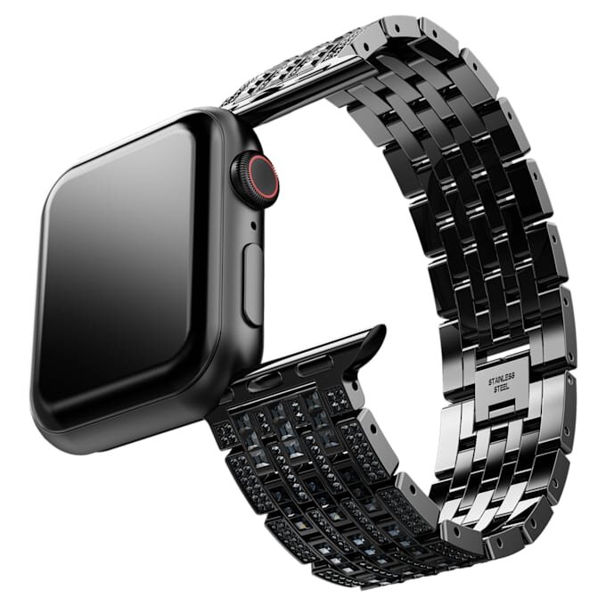Bracelet Princess pour Apple Watch® 40 mm et 41 mm, noir, finition noire Bracelet Princess pour Apple Watch® 40 mm et 41 mm, noir, finition noire