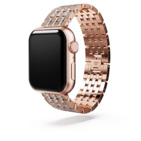 Bracelet Princess pour Apple Watch® 40 mm et 41 mm, teinte or rose, finition teinte or rose