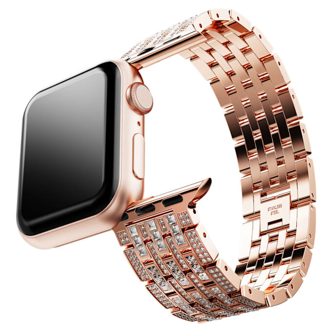 Bracelet Princess pour Apple Watch® 40 mm et 41 mm, teinte or rose, finition teinte or rose Bracelet Princess pour Apple Watch® 40 mm et 41 mm, teinte or rose, finition teinte or rose