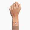 Bracelet rigide Sublima blanc, plaqué or rose Bracelet rigide Sublima blanc, plaqué or rose