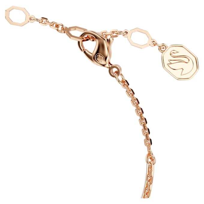 Bracelet rigide Sublima blanc, plaqué or rose Bracelet rigide Sublima blanc, plaqué or rose
