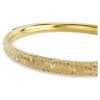 Bracelet rigide Sublima Snow Pavé, teinte dorée, plaqué or Bracelet rigide Sublima Snow Pavé, teinte dorée, plaqué or