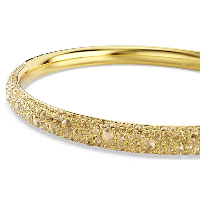 Bracelet rigide Sublima Snow Pavé, teinte dorée, plaqué or Bracelet rigide Sublima Snow Pavé, teinte dorée, plaqué or