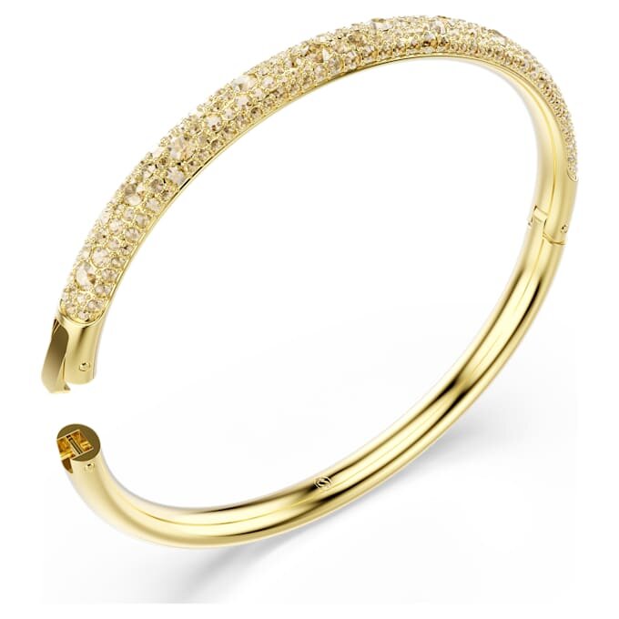 Bracelet rigide Sublima Snow Pavé, teinte dorée, plaqué or Bracelet rigide Sublima Snow Pavé, teinte dorée, plaqué or
