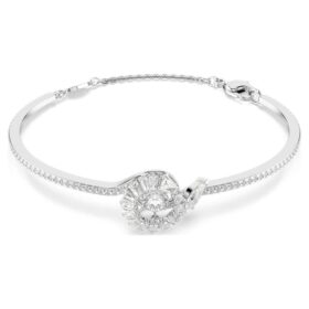Bracelet « Serpent » à tailles variées, Année du Serpent, blanc, plaqué rhodium Bracelet « Serpent » à tailles variées, Année du Serpent, blanc, plaqué rhodium