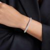 Bracelet Sublima Snow Pavé, blanc, plaqué rhodium Bracelet Sublima Snow Pavé, blanc, plaqué rhodium