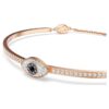 Bracelet Symbolica « Eye », multicolore, plaqué or rose