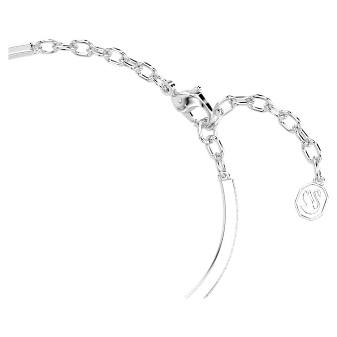 Bracelet Symbolica Pavé, fer à cheval, blanc, plaqué rhodium Bracelet Symbolica Pavé, fer à cheval, blanc, plaqué rhodium
