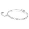 Bracelet Symbolica Pavé, fer à cheval, blanc, plaqué rhodium Bracelet Symbolica Pavé, fer à cheval, blanc, plaqué rhodium