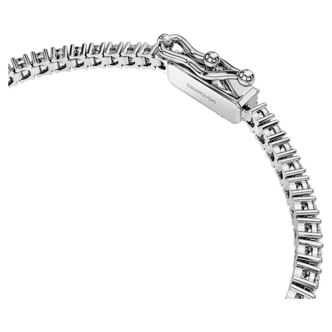 Bracelet tennis « Eternity » avec diamants synthétiques, 3 carats au total, forme ronde, or blanc 14 carats Bracelet tennis « Eternity » avec diamants synthétiques, 3 carats au total, forme ronde, or blanc 14 carats
