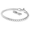 Bracelet tennis Imber Emily, taille ronde, blanc, plaqué rhodium Bracelet tennis Imber Emily, taille ronde, blanc, plaqué rhodium
