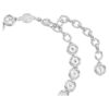 Bracelet tennis Imber, taille ronde, blanc, plaqué rhodium Bracelet tennis Imber, taille ronde, blanc, plaqué rhodium
