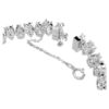 Bracelet tennis Matrix, taille poire, blanc, plaqué rhodium Bracelet tennis Matrix, taille poire, blanc, plaqué rhodium