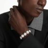 Bracelet Una Angelic blanc, plaqué rhodium Bracelet Una Angelic blanc, plaqué rhodium