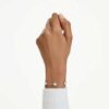 Bracelet Una Angelic à motifs double face taille ronde, blanc, plaqué rhodium Bracelet Una Angelic à motifs double face taille ronde, blanc, plaqué rhodium