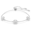 Bracelet Una Angelic à motifs double face taille ronde, blanc, plaqué rhodium Bracelet Una Angelic à motifs double face taille ronde, blanc, plaqué rhodium
