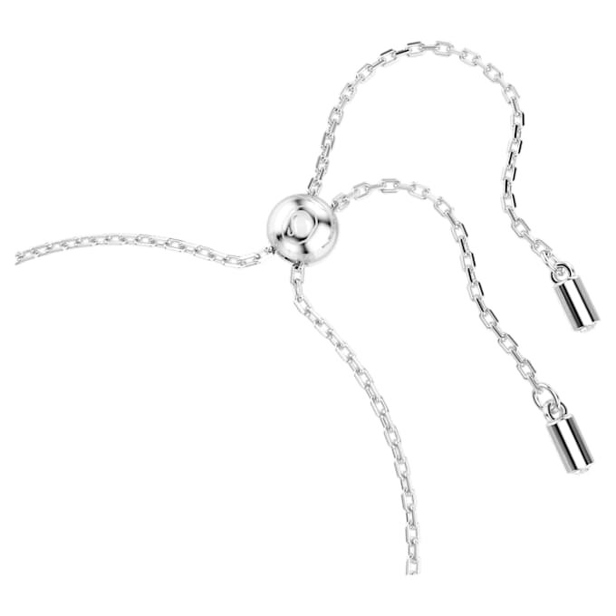 Bracelet Una Angelic à motifs double face taille ronde, blanc, plaqué rhodium Bracelet Una Angelic à motifs double face taille ronde, blanc, plaqué rhodium