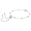Bracelet Una Angelic, taille ronde, blanc, plaqué rhodium Bracelet Una Angelic, taille ronde, blanc, plaqué rhodium