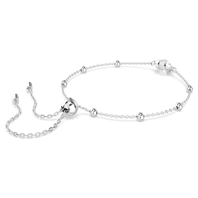 Bracelet Una Angelic, taille ronde, blanc, plaqué rhodium Bracelet Una Angelic, taille ronde, blanc, plaqué rhodium