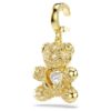 Breloque Idyllia, tailles variées, ours en peluche, teinte dorée, plaqué or Breloque Idyllia, tailles variées, ours en peluche, teinte dorée, plaqué or