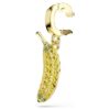 Breloque Minions « Banane » pavée, jaune, plaquée or Breloque Minions « Banane » pavée, jaune, plaquée or