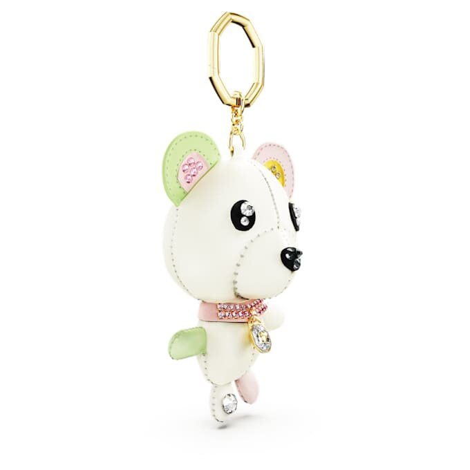 Breloque Teddy Bag Bear, multicolore, plaqué or Breloque Teddy Bag Bear, multicolore, plaqué or