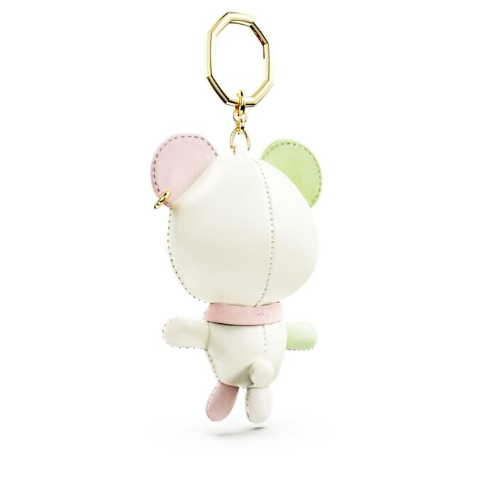 Breloque Teddy Bag Bear, multicolore, plaqué or Breloque Teddy Bag Bear, multicolore, plaqué or