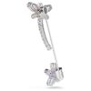 Broche Ariana Grande x Swarovski, tailles variées, libellule, multicolore, plaquée rhodium Broche Ariana Grande x Swarovski, tailles variées, libellule, multicolore, plaquée rhodium