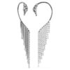 Collection « The Vienna Collection » – Boucles d’oreilles « Swan », blanches, plaquées ruthénium Collection « The Vienna Collection » – Boucles d’oreilles « Swan », blanches, plaquées ruthénium
