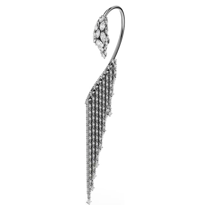 Collection « The Vienna Collection » – Boucles d’oreilles « Swan », blanches, plaquées ruthénium Collection « The Vienna Collection » – Boucles d’oreilles « Swan », blanches, plaquées ruthénium